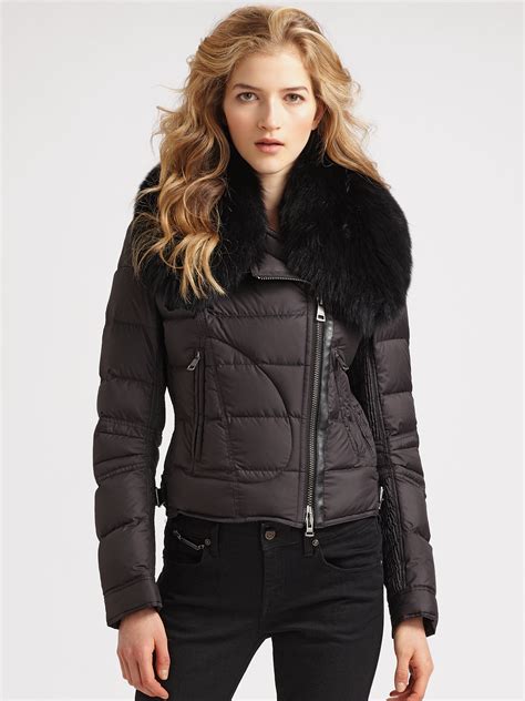 burberry asymmetric zip jacket tweed|burberry coats for women.